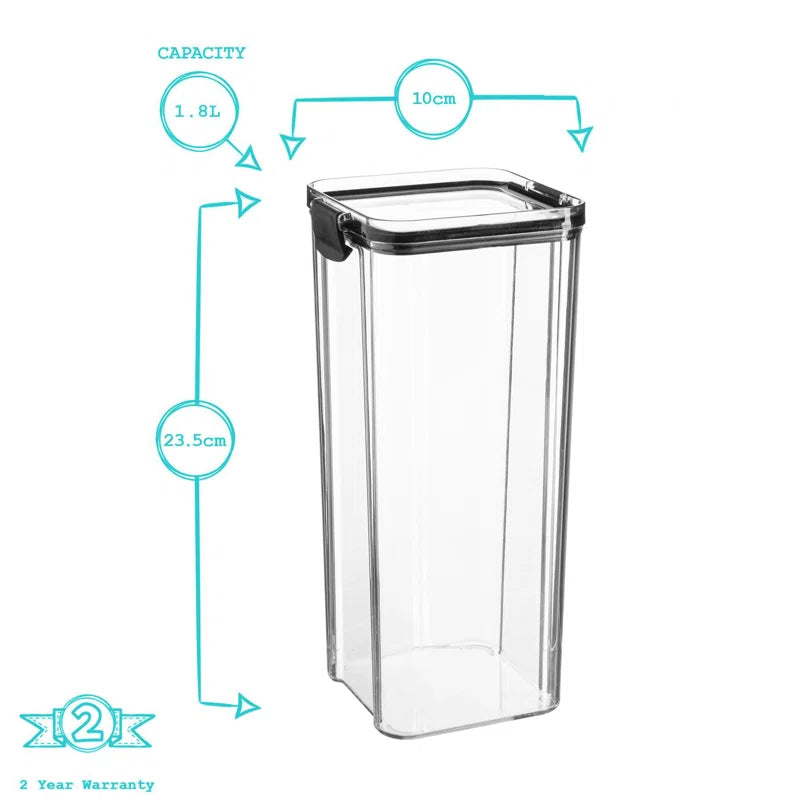 Food Storage Containers - 1.8L - Pack of 3