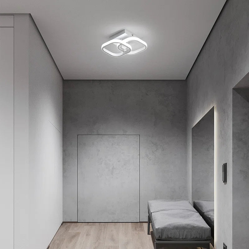 Luebbert Ceiling Light 23.5Cm LED Integrated Semi Flush Mount Lamp