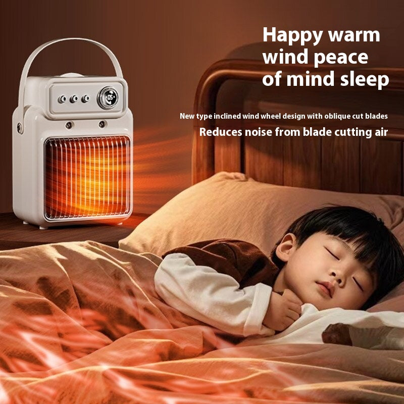 1200W 2 in 1 Efficient Room Heater Humidifying Table Heater Overheating Protections Heater Indoor Heater Suitable for Offices