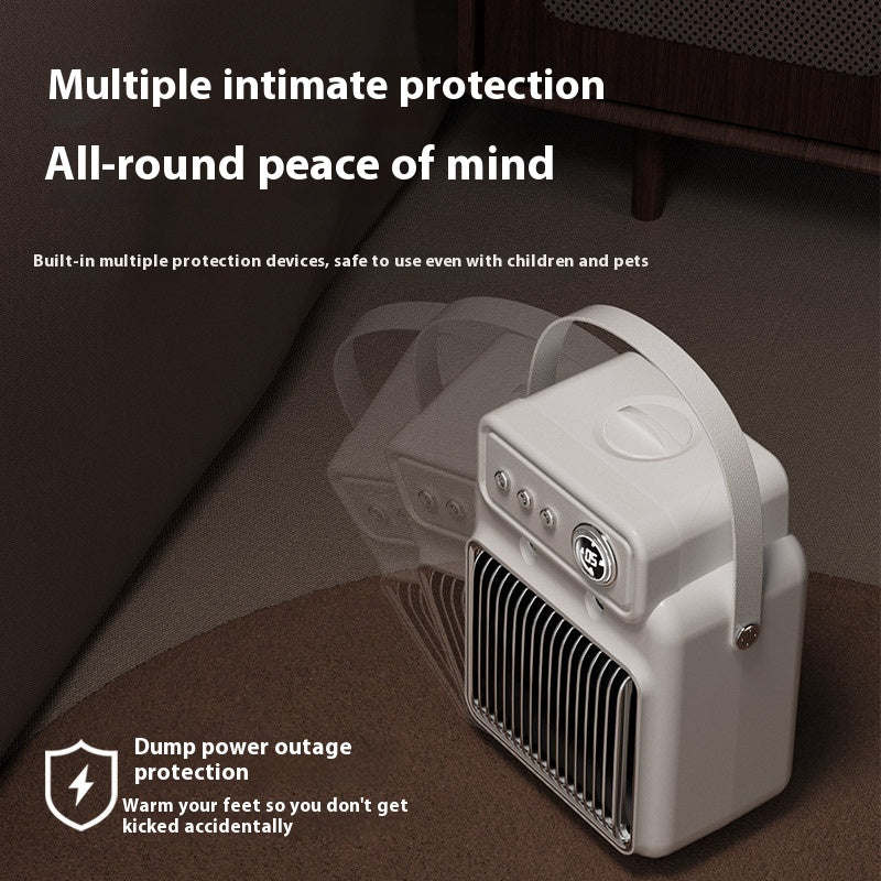 1200W 2 in 1 Efficient Room Heater Humidifying Table Heater Overheating Protections Heater Indoor Heater Suitable for Offices